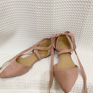 Charlotte Russe Pink Ballet Flats